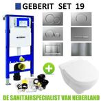 Geberit UP320 Toiletset set19 Villeroy & Boch O.novo met, Ophalen of Verzenden, Nieuw, Overige typen