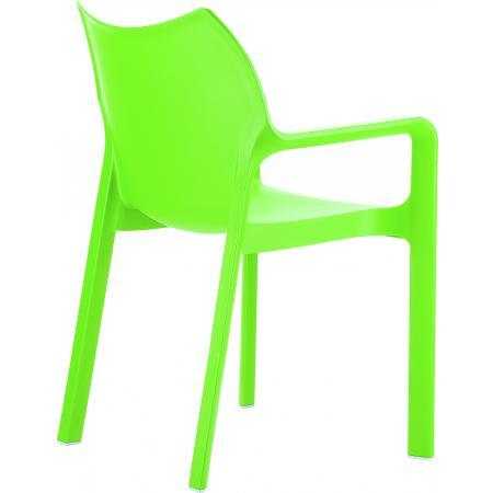 (MDK-105016) Siesta Diva 4-pootsstoel lime, Huis en Inrichting, Stoelen, Nieuw, Ophalen of Verzenden