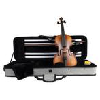 Leonardo LV-1812 viool  1/2, volledig massief, gevlamde, Muziek en Instrumenten, Ophalen of Verzenden, Nieuw