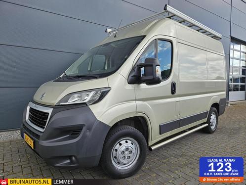 Peugeot Boxer  | Financial Lease voor 296 p/mnd, Auto's, Peugeot, Te koop, Handgeschakeld, Overige carrosserieën, Beige, Financial lease