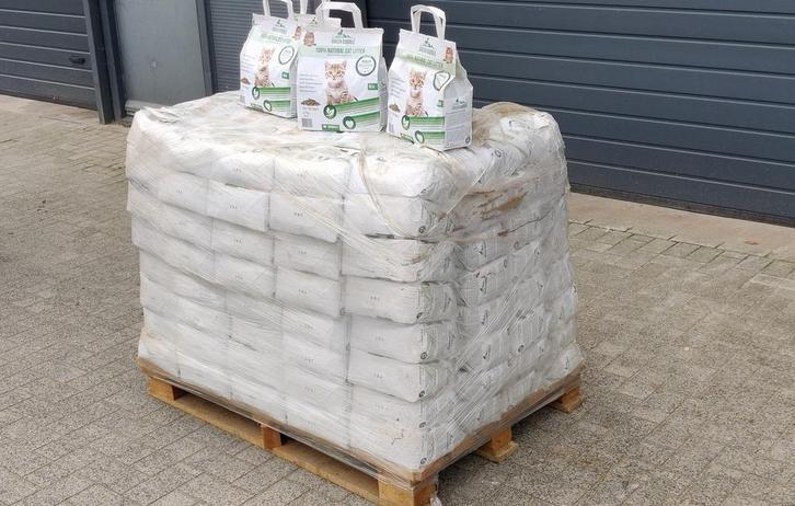 Kattenbakvulling 160 stuks biologisch afbreekbaar. KOOPJE!, Dieren en Toebehoren, Kattenbakken, Nieuw, Ophalen