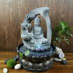 Boeddha Sier Waterval - LED Verlichting - Zen Garden Feng, Verzenden, Nieuw