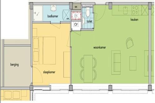 Appartement Bredewater in Zoetermeer, Huizen en Kamers, Huizen te huur, Via bemiddelaar, Zuid-Holland, Appartement