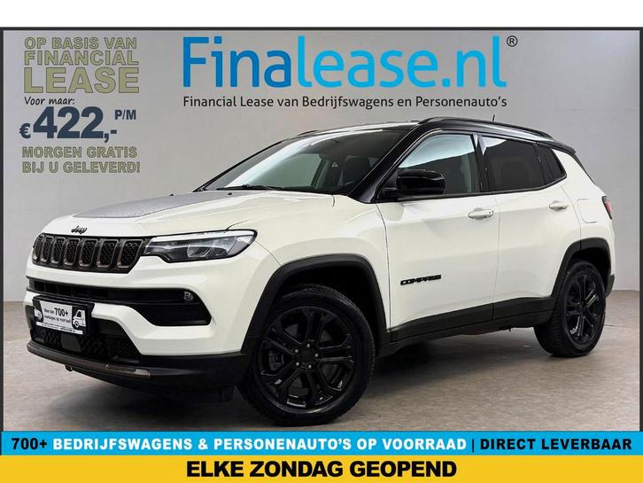 Jeep Compass 1.3 T4-PHEV 4xE Upland AT Virtual Carplay Cam, Auto's, Jeep, Lease, Automaat, SUV of Terreinwagen, Hybride Elektrisch/Benzine