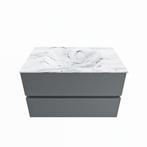 MONDIAZ VICA-DLUX 80cm badmeubel onderkast Plata 2 lades., Ophalen of Verzenden, Nieuw, Bad