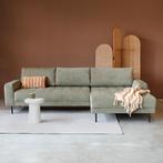 *WOONWINKEL* PEPP Interiors Oreo Groengrijze Hoekbank, Verzenden, Nieuw