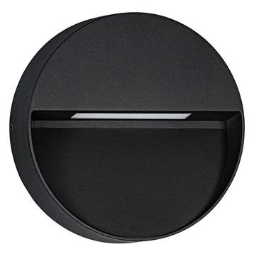 Zwarte moderne buitenlamp aluminium, Lamar, 4,8W, warm tot beschikbaar voor biedingen