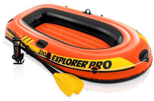 Intex Explorer Pro 200 opblaasboot set, Watersport en Boten, Overige Watersport en Boten, Nieuw, Verzenden