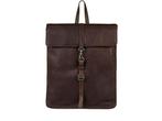 BURKELY Antique Avery Leren Rugzak - 9 Liter - Bruin, Verzenden, Zo goed als nieuw