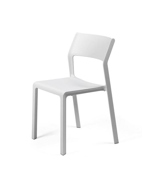 2 stuks Nardi Trill Bistrostoel kunststof - Bianco, Tuin en Terras, Tuinsets en Loungesets, Nieuw, Overige materialen, Ophalen of Verzenden