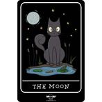 Small Tin Sign - Spooky Cat Tarot The Moon, Ophalen of Verzenden, Nieuw