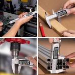 Digitale stalen schuifmaat van 0 - 150mm incl. harde opbe..., Verzenden, Nieuw