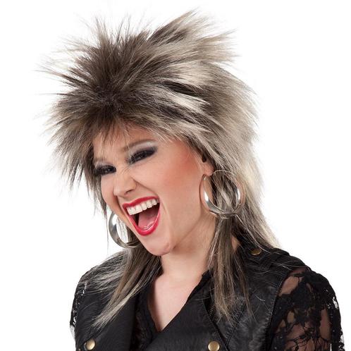 Tina Turner Pruik Bruin, Hobby en Vrije tijd, Feestartikelen, Nieuw, Verzenden