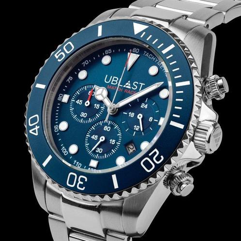 Ublast - Match Race Chronograph - UBMRC42BU - Heren - 2025, Sieraden, Tassen en Uiterlijk, Horloges | Heren