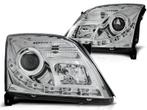 Koplampen Opel Vectra C chroom DRL-look 02-08, Auto-onderdelen, Ophalen of Verzenden, Nieuw