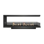 Inbouwhaard driezijdig bio ethanol roomdivider 190 cm, Ophalen of Verzenden, Nieuw, Inbouwhaard, Overige soorten