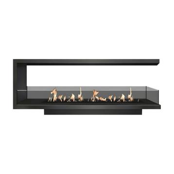 Inbouwhaard driezijdig bio ethanol roomdivider 190 cm beschikbaar voor biedingen