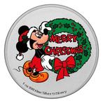 Niue. 2 Dollars 2021 1oz $2 NZD Niue Mickey Mouse Christmas