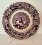 Ashworth & Bros - plate with St Petersburg scenes - Russia -, Antiek en Kunst, Antiek | Glas en Kristal