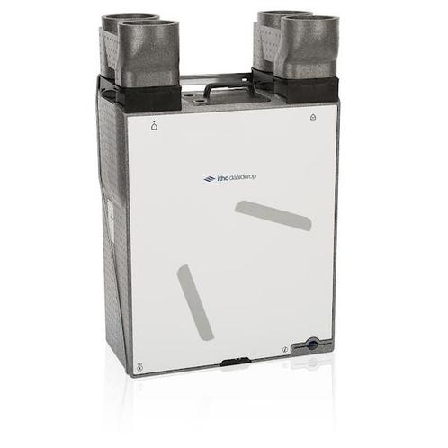 Itho ventilatiebox HRU ECO 200 WTW Eurostekker 200m³/h, Doe-het-zelf en Verbouw, Ventilatie en Afzuiging, Verzenden