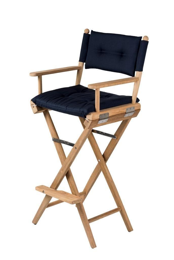 Regisseursstoel I Hoog DeLuxe, Watersport en Boten, Bootonderdelen, Nieuw, Zeilboot of Motorboot, Ophalen of Verzenden