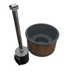 Welltub - Hottub Premium 1600 Thermowood met externe kachel, Verzenden, Nieuw