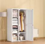 Opvouwbare PP Kledingkast – Draagbaar met Schappen, 60kg, Huis en Inrichting, Kasten | Overige, Verzenden, Nieuw