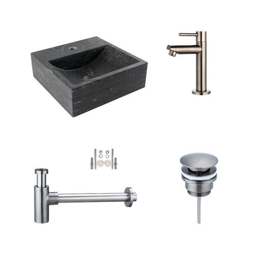 Sani Royal Fonteinset Hardstenen Square met Kraan,, Tuin en Terras, Waterpartijen en Fonteinen