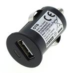 USB autolader met 1 poort - compact - 1A / zwart, Telecommunicatie, Nieuw, Ophalen of Verzenden
