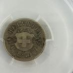Zwitserland. 5 Rappen Coat of arms - PCGS Certified (VF25)