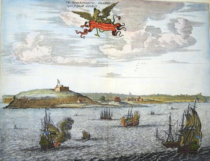 Senegal - Dakar, Gorée-eiland, Goree Island; O. Dapper / J., Boeken, Atlassen en Landkaarten