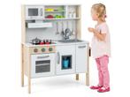 coast Houten Kinderkeuken – Speelkeuken met Magnetron,, Huis en Inrichting, Woonaccessoires | Overige, Verzenden, Nieuw