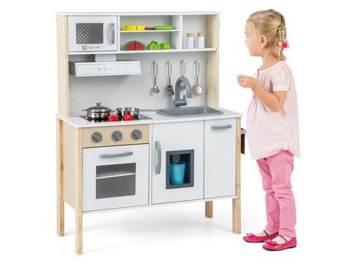 coast Houten Kinderkeuken – Speelkeuken met Magnetron,, Huis en Inrichting, Woonaccessoires | Overige, Nieuw, Verzenden