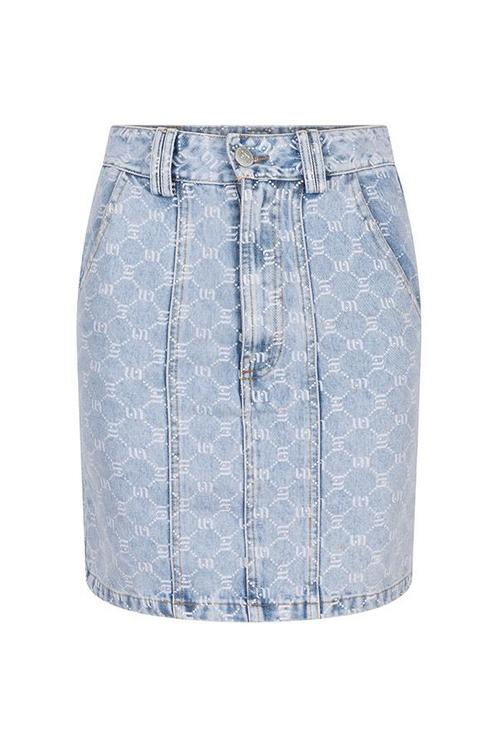 -30% Lofty Manner  Lofty Manner Skirt keira licht  maat XS, Kleding | Dames, Rokken, Blauw, Nieuw, Verzenden