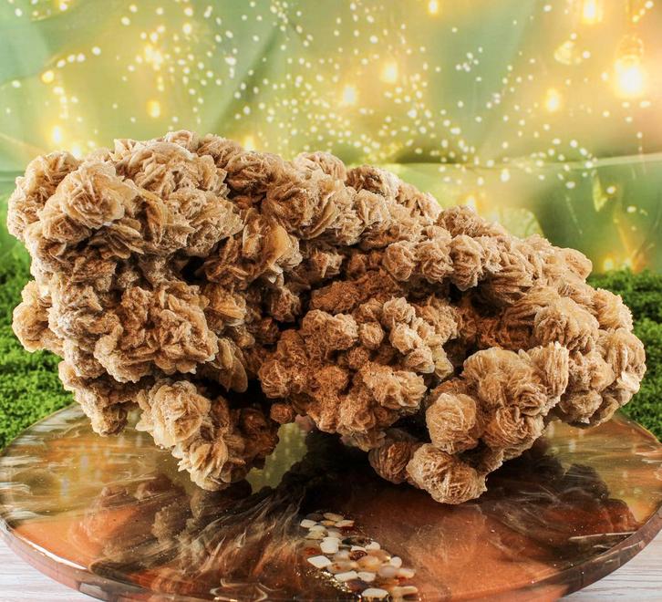 Edelstenen woestijnroos ruw nr. 1, Verzamelen, Mineralen en Fossielen, Mineraal, Verzenden