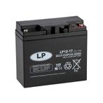 LP VRLA-LP accu 12 volt 17.0 ah LP12-17 T12 VDS, Computers en Software, Noodvoedingen (UPS), Nieuw, Ophalen of Verzenden
