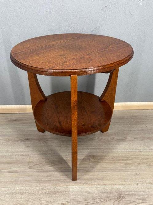Bijzettafel - Hout - Amsterdamse school, Antiek en Kunst, Kunst | Designobjecten