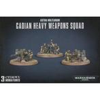 Astra Militarum Cadian Heavy Weapon Squad oude boxart, Nieuw, Ophalen of Verzenden