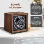 Watchwinder Hout - Horloge doos - Horloge winder - Bruin - O, Verzenden, Zo goed als nieuw