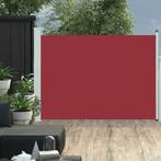 vidaXL Tuinscherm uittrekbaar 120x500 cm rood, Tuin en Terras, Zonneschermen, Verzenden, Nieuw