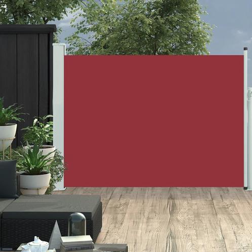 vidaXL Tuinscherm uittrekbaar 120x500 cm rood, Tuin en Terras, Zonneschermen, Nieuw, Verzenden