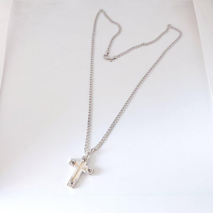 Zonder Minimumprijs - Halsketting - 18 karaat Zilver, Geel, Sieraden, Tassen en Uiterlijk, Kettingen