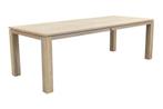 VDG Rome teak tuintafel 240 x 100 cm. - Grey, Nieuw, Rond, Hout, Verzenden