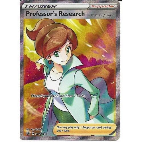 Professors Research swsh152 Sword&Shield Promos, Hobby en Vrije tijd, Verzamelkaartspellen | Pokémon, Losse kaart, Nieuw, Foil