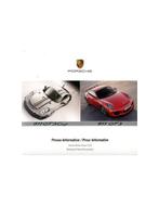2013 PORSCHE GENEVE PERSMAP + 1X USB, Boeken, Auto's | Folders en Tijdschriften, Nieuw, Porsche, Author