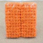 Mini foam roos 2, 5 cm. Oranje +/- 144st zak,  Mini foam, Huis en Inrichting, Nieuw, Ophalen of Verzenden