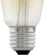 Eglo Vintage LED Kooldraadlamp – E27 – G95 - Amberkleurig, Ophalen of Verzenden, Zo goed als nieuw
