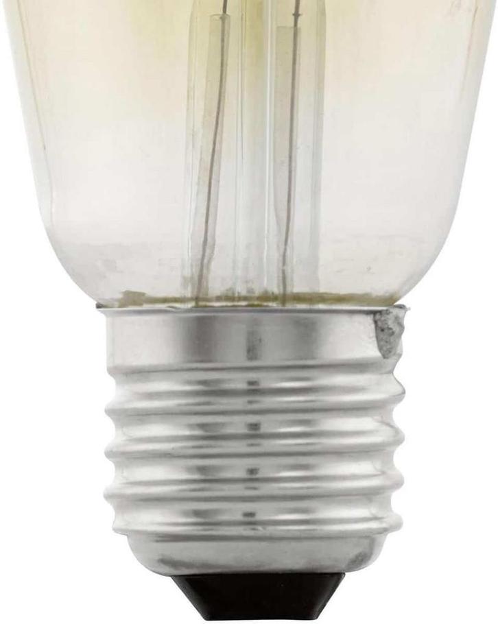 Eglo Vintage LED Kooldraadlamp – E27 – G95 - Amberkleurig, Huis en Inrichting, Lampen | Losse lampen, Zo goed als nieuw, Ophalen of Verzenden