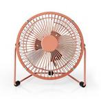 USB ventilator | Nedis | Ø 15 cm (360° draaibaar, Oudroze), Verzenden, Nieuw