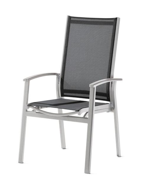 Sieger Lima verstelbare aluminium hoge rugleuning -, Tuin en Terras, Tuinstoelen, Ophalen of Verzenden